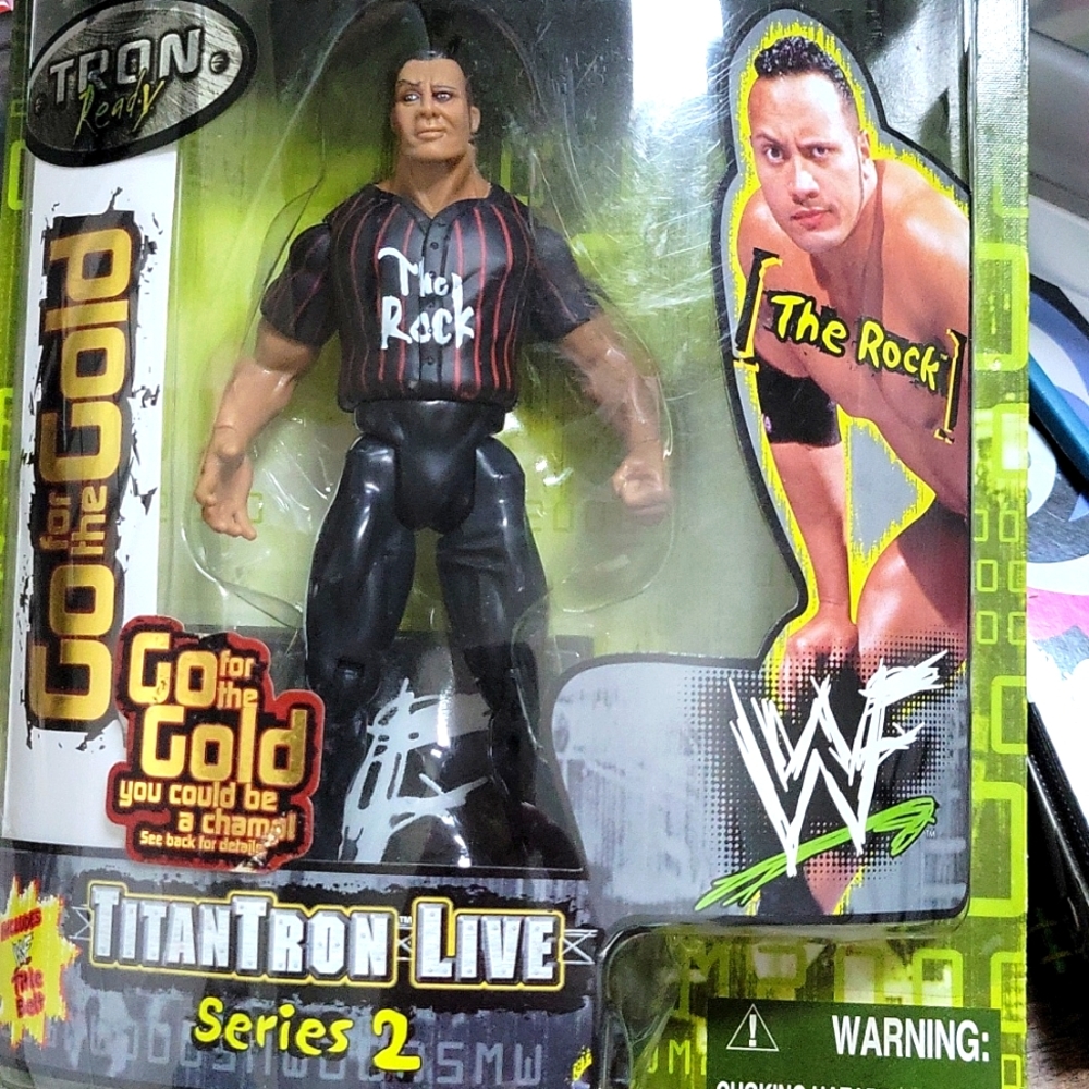 Wrestle Mania Figure "The Rock"